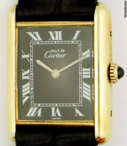 replica Cartier Tank Must De circa 1990's WATCHES 1 