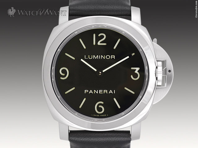 Panerai PAM 112 - Luminor Base 44mm Stainless Steel - Boxes/Papers 100% Complete - Brand New In box WATCHES 2