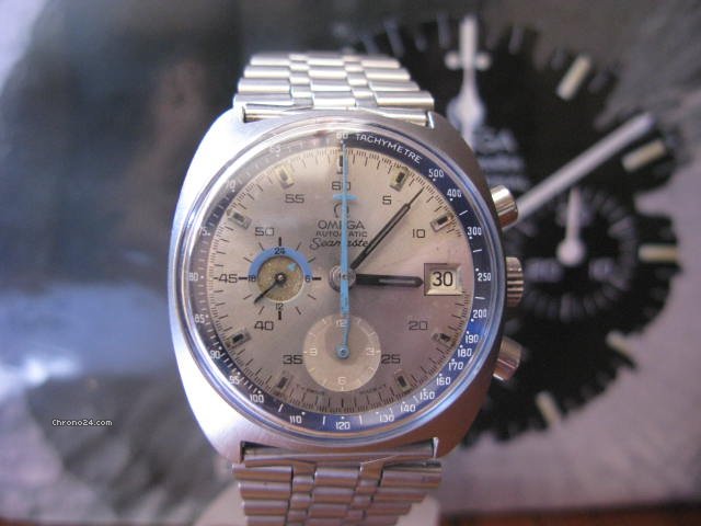 replica Omega SEAMASTER AUTOMATIC MODELE 176 007 CADRAN GRIS/BLEU DE 1970 WATCHES 1