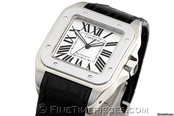 Cartier Santos 100 Jubil?umsmodell Cartier 1904-2004 - W 20095 Y 1 WATCHES 2