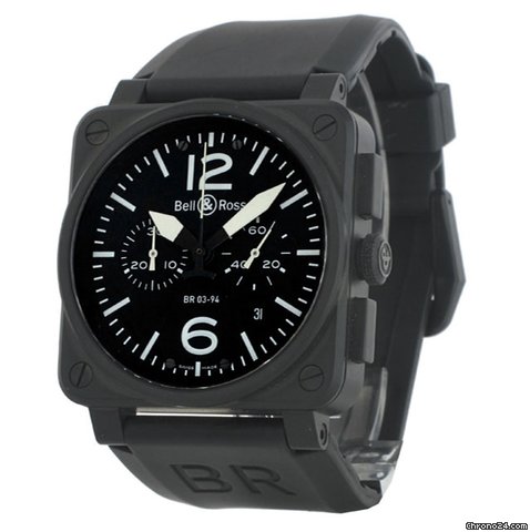 Bell & Ross BR03-94 Chronograph Carbon WATCHES 2