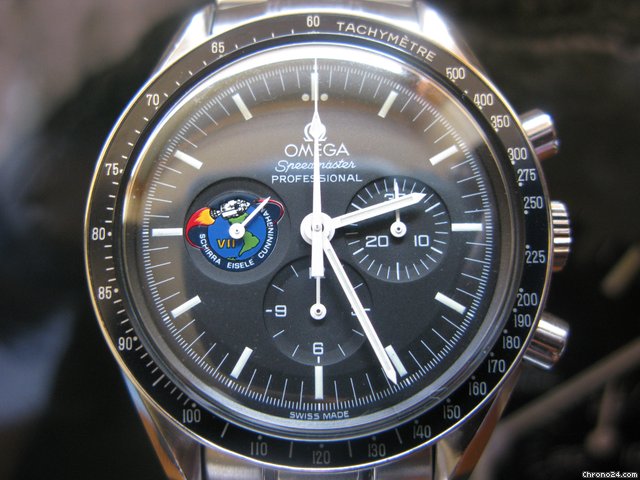replica Omega SPEEDMASTER MISSION APOLLO VII AVEC BOITE, MANUELS & CARTE WATCHES 1