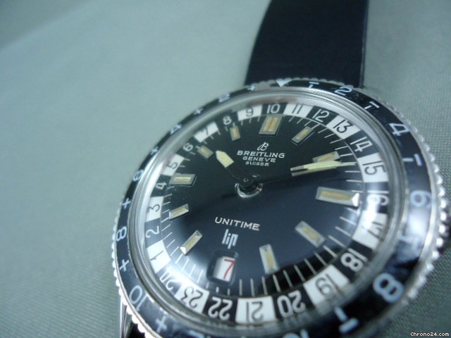 replica Breitling Unitime GMT "Signature LIP" reference 2610 WATCHES 1