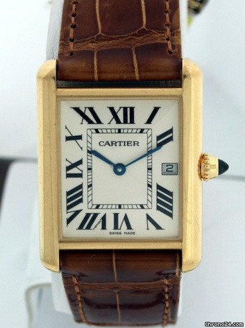 replica Cartier Tank Solo Men's W1529756 Pre-owned WATCHES 1