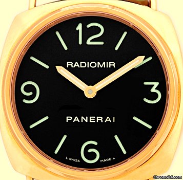 Panerai Gent's 18K Rose Gold Radiomir Strapwatch WATCHES 2
