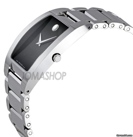 Movado Fiero Black Dial Tungsten Mens Watch 0606499 WATCHES 2