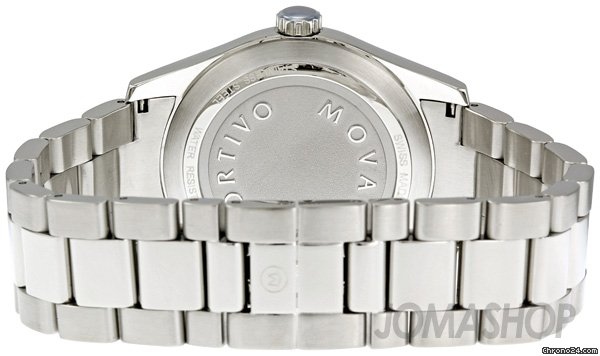 replica Movado Sportivo Diamond Stainless Steel Mens Watch 0606496 WATCHES 1