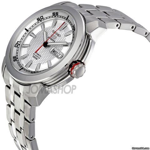 Seiko 5 Silver Dial Automatic Stainless Steel Automatic Mens Watch SNZH61 WATCHES 2