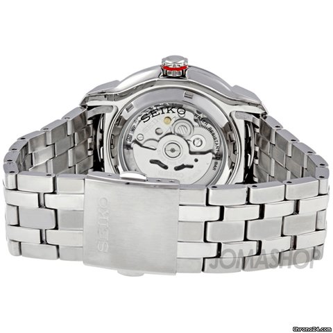 replica Seiko 5 Silver Dial Automatic Stainless Steel Automatic Mens Watch SNZH61 WATCHES 1