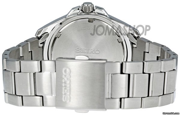 replica Seiko Stainless Steel Black Dial Quartz Mens Watch SGEE91 WATCHES 1