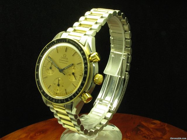 Omega Speedmaster 18kt Gold / Edelstahl Automatic Chronograph / Ref 175 0032 WATCHES 2