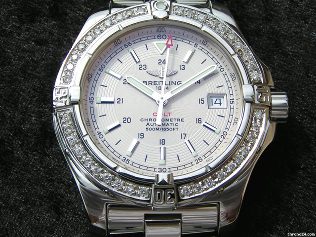 replica Breitling COLT AUTOMATIC A17380 DIAMANTL¨¹NETTE WATCHES 1