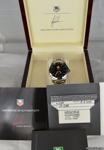 TAG Heuer LInk tiger woods limited nr 2737/8000 WATCHES 2