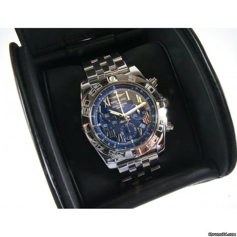 Breitling Chronomat B 01 Automatik Edelstahl Pilotarmband Ref. AB0110 WATCHES 2