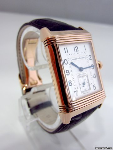 replica Jaeger-LeCoultre Reverso Duel Face Or Rose 18k WATCHES 1