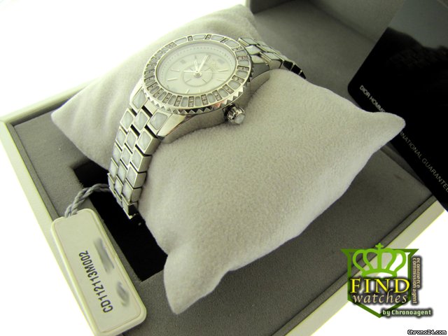 Dior Christian Dior Christal Chronograph Unisex Wristwatch WATCHES 2