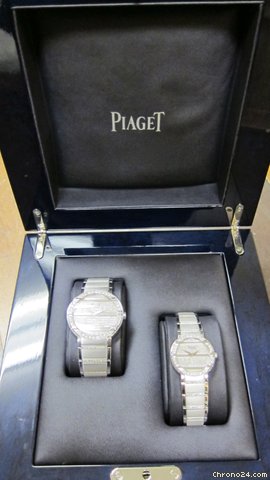 Piaget White Gold Diamond Polo 25th Anniversary Set WATCHES 2