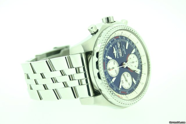 Breitling for Bentley GT Chronograph Racing Blue Dial - 2010 A1336313 WATCHES 2