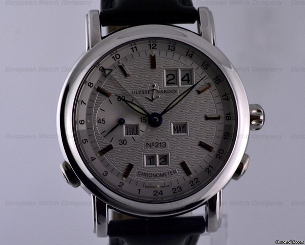 Ulysse Nardin GMT Perpetual Calendar Platinum LIMITED 40MM WATCHES 2