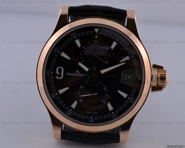 Jaeger-LeCoultre Master Compressor GMT 18K Rose Gold 41.5MM WATCHES 2