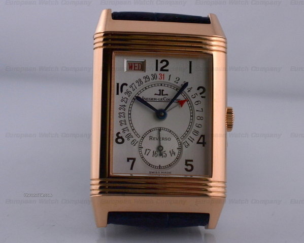 Jaeger-LeCoultre Reverso Calendar Date 18K Rose Gold WATCHES 2
