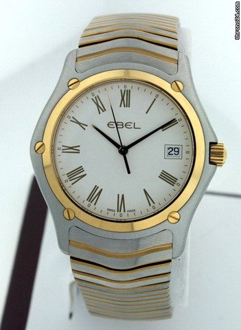replica Ebel Classic Wave Men's Pre-owned WATCHES 1