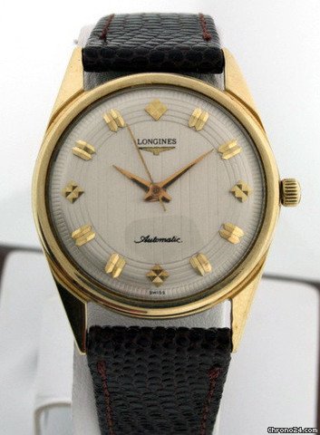 replica Longines Vintage 18k Gold Pre-owned WATCHES 1