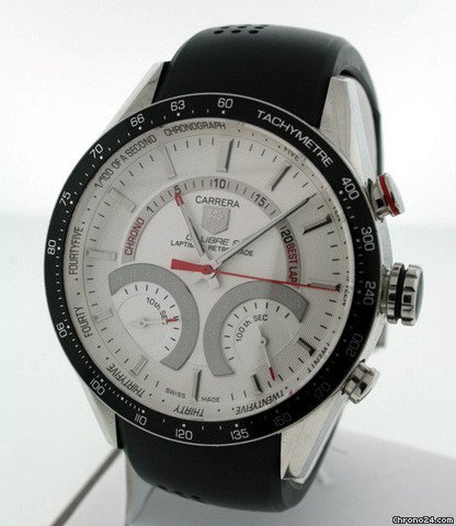 TAG Heuer Carrera Caliber S Laptimer CV7A11.FT6012 Pre-owned WATCHES 2