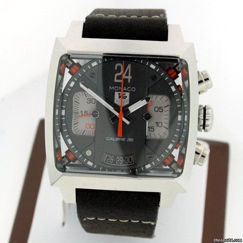 TAG Heuer Monaco Chronograph Caliber 36 CAL5112.FC6298 Pre-owned WATCHES 2