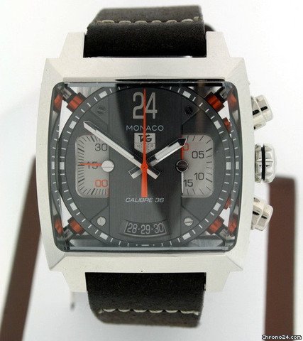 replica TAG Heuer Monaco Chronograph Caliber 36 CAL5112.FC6298 Pre-owned WATCHES 1