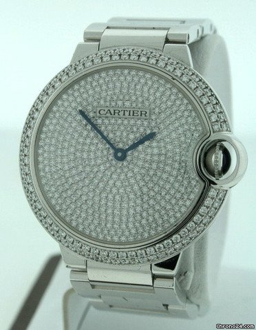 replica Cartier Ballon Bleu Mid-Size WE902045 Pre-owned WATCHES 1