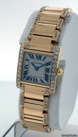 Cartier Tank Francaise Ladies W50002N2 Pre-owned WATCHES 2