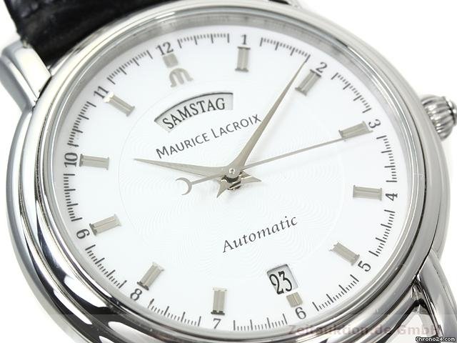 replica Maurice Lacroix Pontos Stahl Automatik Ref. 09777 WATCHES 1