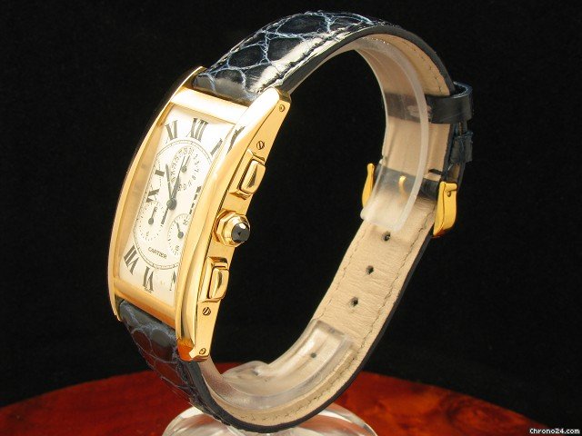 Cartier Tank Americaine 18kt Gold Ewiger Kalender WATCHES 2