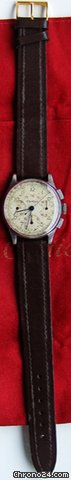 replica Cartier : CHRONOGRAPH - MILITARY - 3 REGISTERS : VERY RARE - 1937c WATCHES 1