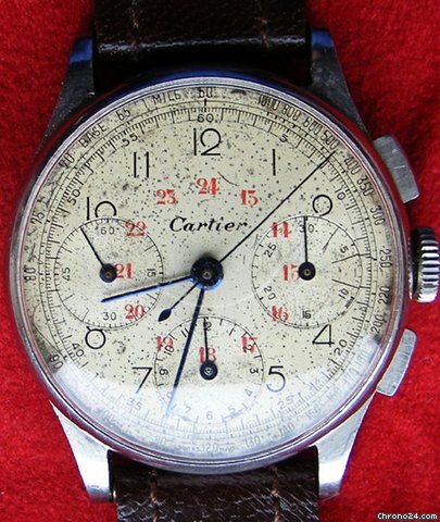 Cartier Cartier Ref: 5187 on back of Lug Watches Watch