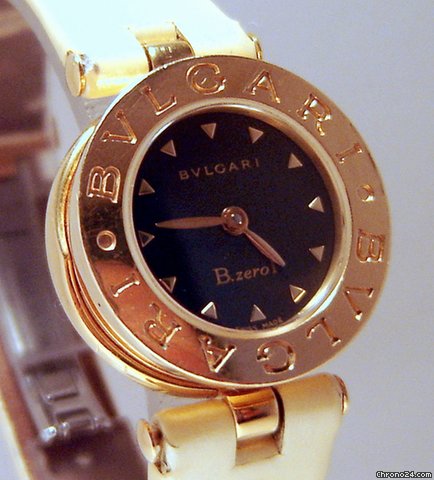replica Bulgari B. ZERO1 ORO DONNA CINT. PELLE WATCHES 1