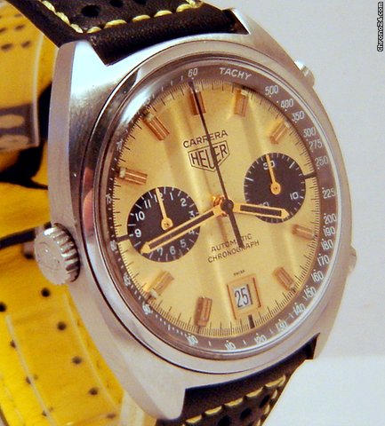 TAG Heuer HEUER CARRERA CRONOGRAFO AUTOMATICO ACC cal.12 VINTAGE WATCHES 2