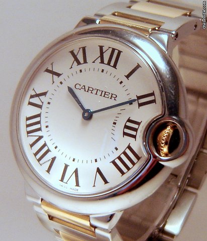 replica Cartier BALLON BLEU MEDIO AUTOMATICO ACC/ORO WATCHES 1