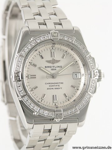 Breitling Damenarmbanduhr mit Brillant L¨¹nette WATCHES 2