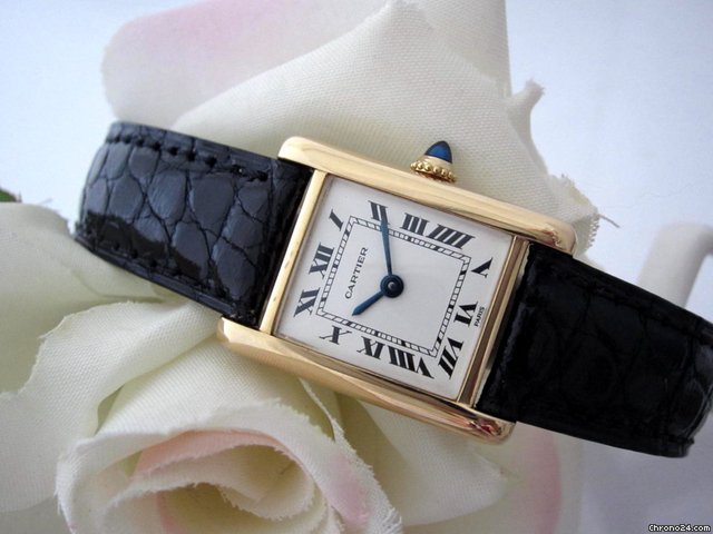 replica Cartier Tank 18K/750 Gold WATCHES 1