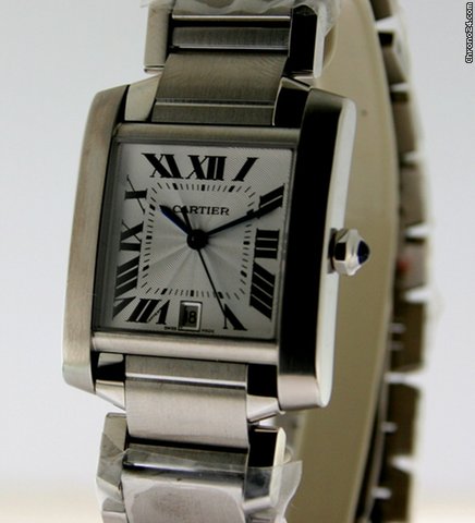 Cartier Tank Francaise Modello Grande WATCHES 2