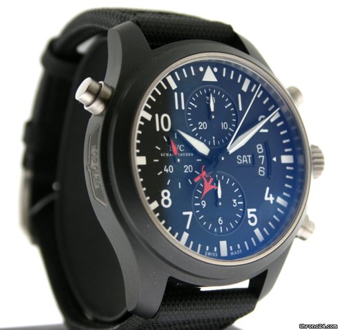 replica IWC Orologio da Aviatore Doppelchronograph Tog Gun Edition WATCHES 1