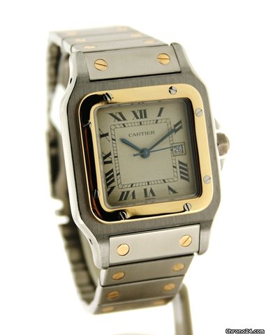 Cartier Santos de Cartier GalbE Modello Grande WATCHES 2