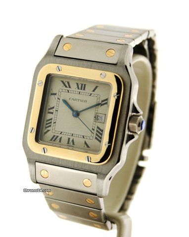 replica Cartier Santos de Cartier GalbE Modello Grande WATCHES 1