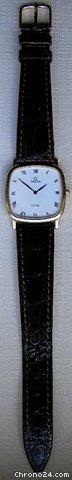 Omega De Ville 18 ct GOLD Gents Cal. 1378 QUARTZ WRISTWATCH WATCHES 2