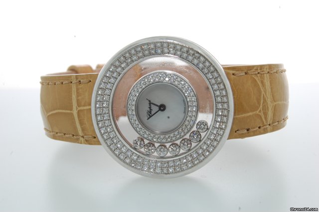 Chopard Happy Diamonds WHITE GOLD WATCHES 2