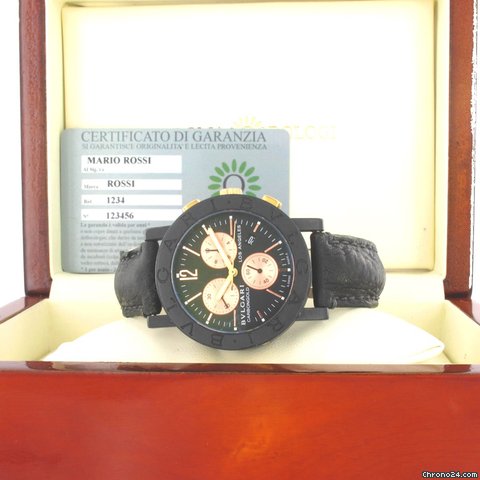 replica Bulgari Carbongold Chrono Los Angeles WATCHES 1