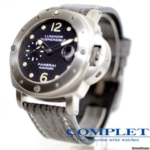 Panerai Submersible T-dial Titanium PAM25 WATCHES 2