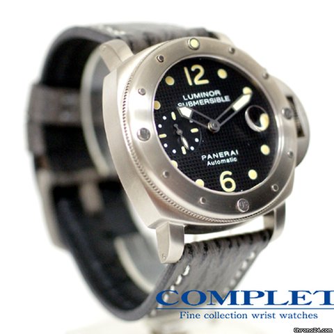 replica Panerai Submersible T-dial Titanium PAM25 WATCHES 1